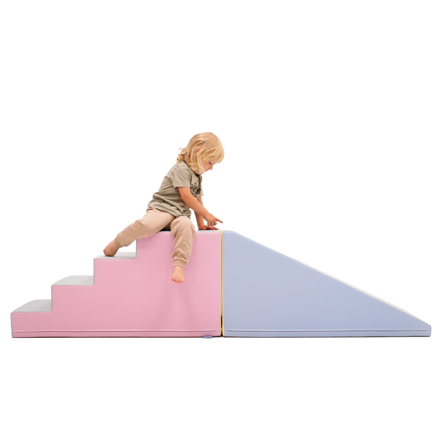 Soft Play Step and Slide Set - Mega Fun Slider-0