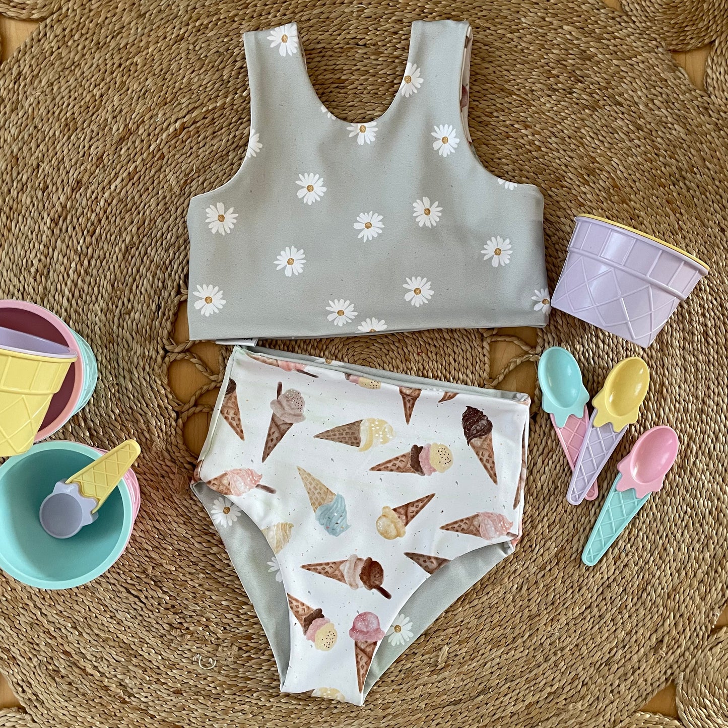 Bikini reversible "Salma en Formentera"