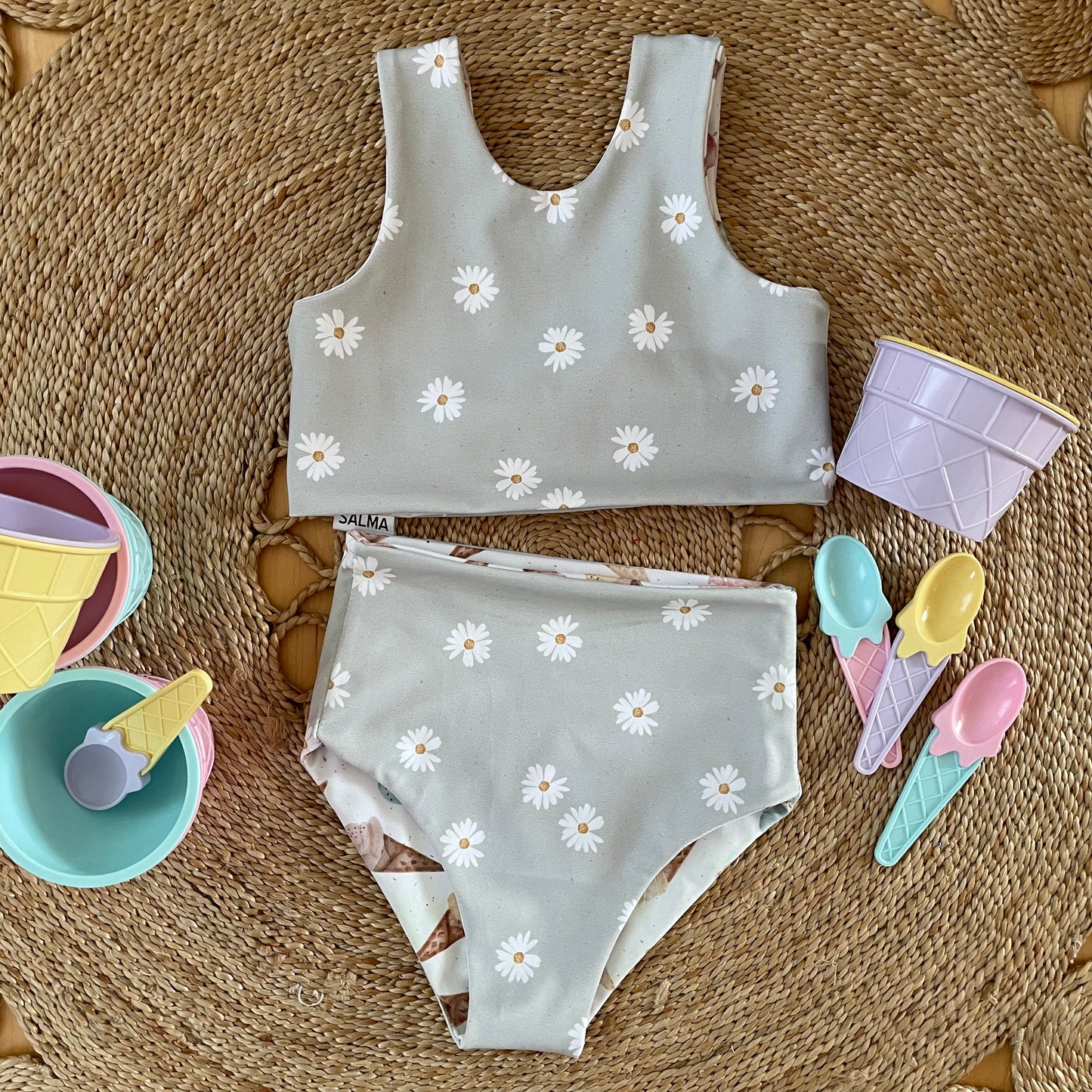 Bikini reversible "Salma en Formentera"