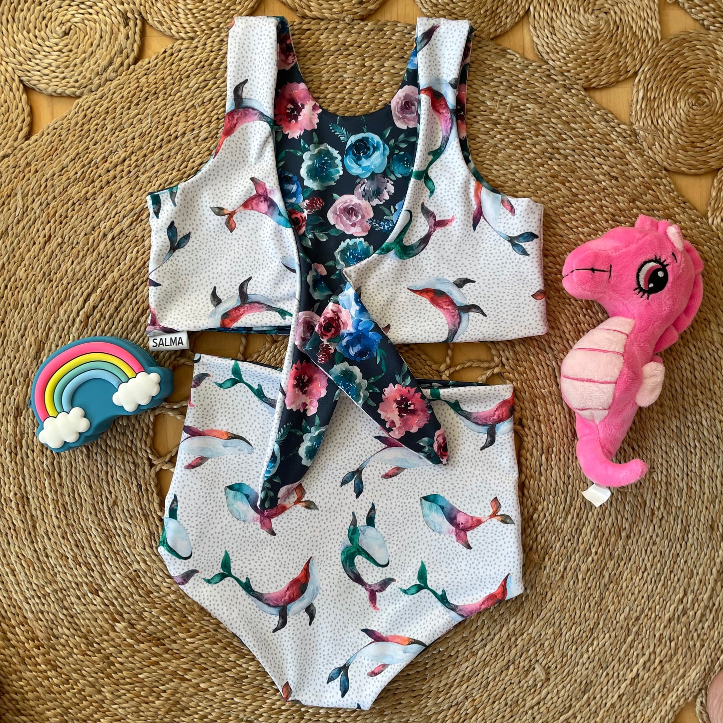 Bikini reversible "Salma en Formentera"