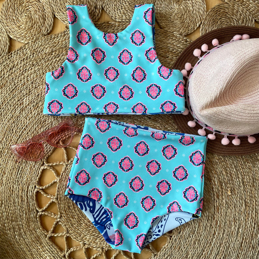 Bikini reversible "Salma la Sirenita"