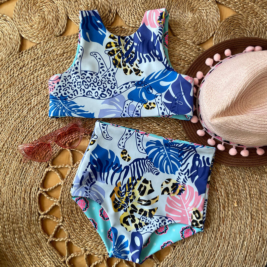 Bikini reversible "Salma la Sirenita"