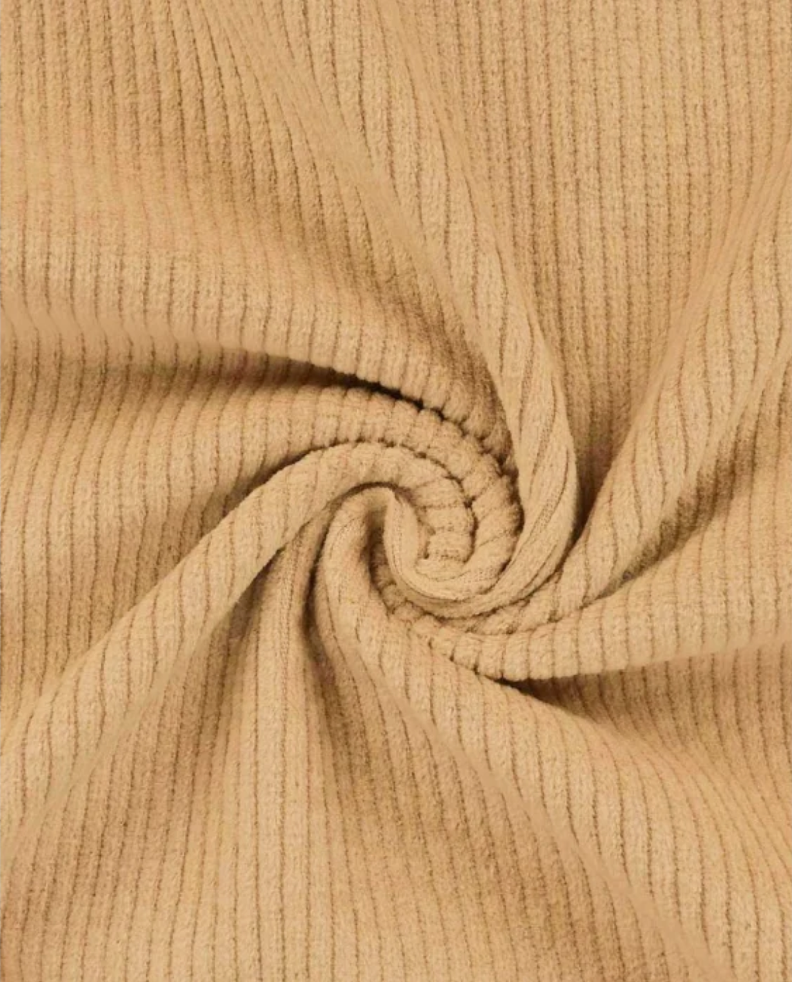 Sitzkissen Cord Rost/Crème
