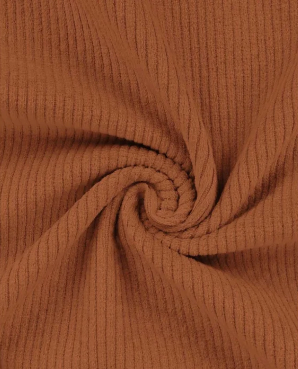 Sitzkissen Cord Rost/Crème