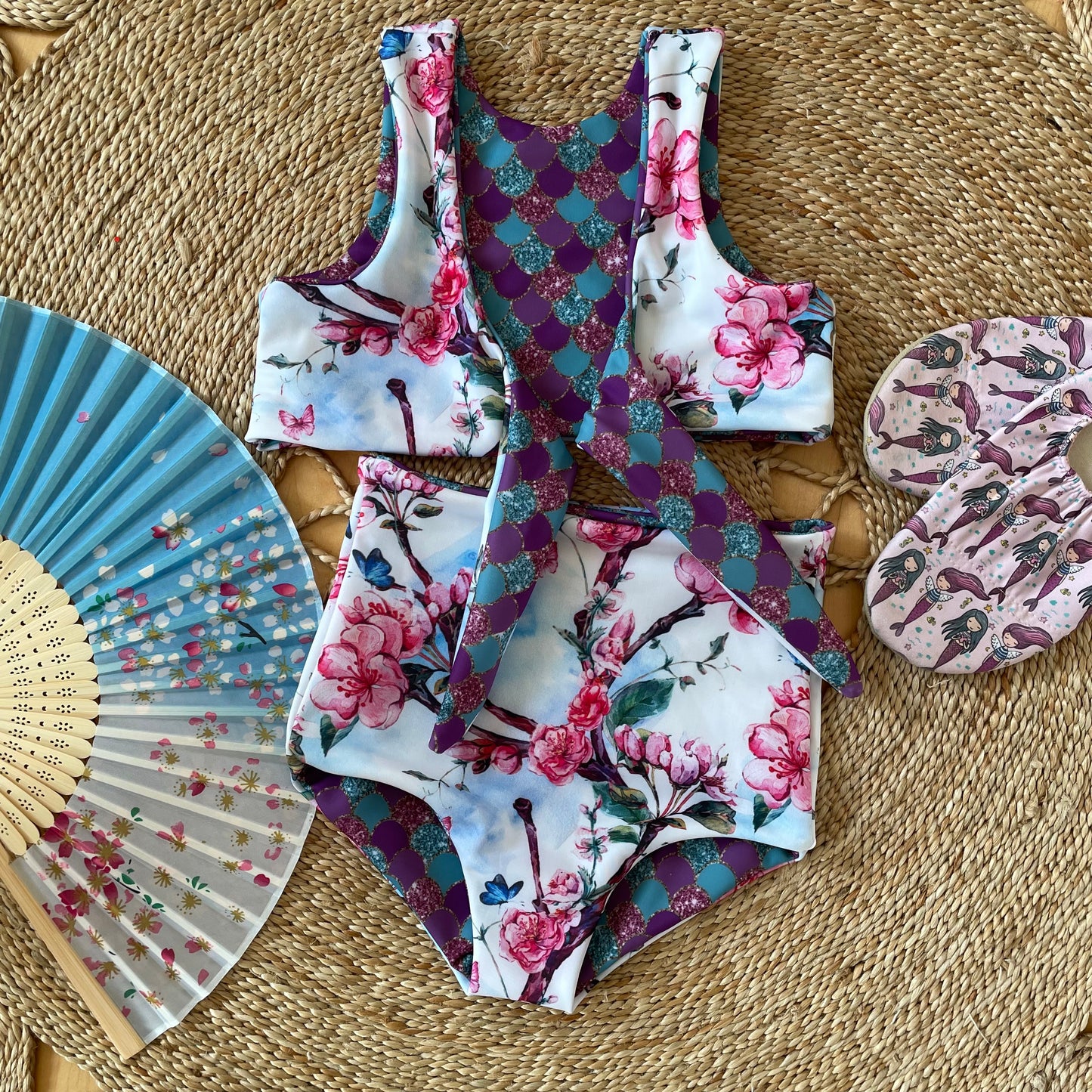 Bikini reversible "Salma la Sirenita"