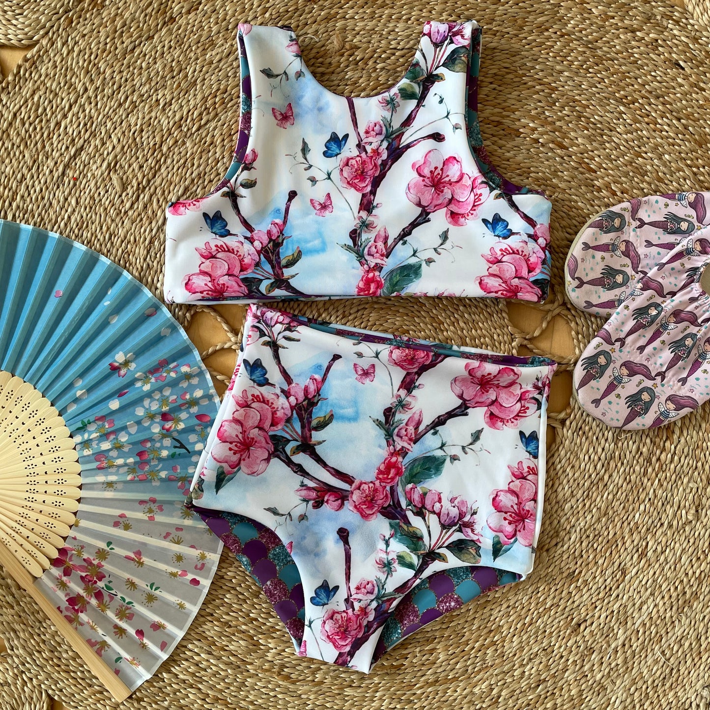 Bikini reversible "Salma la Sirenita"