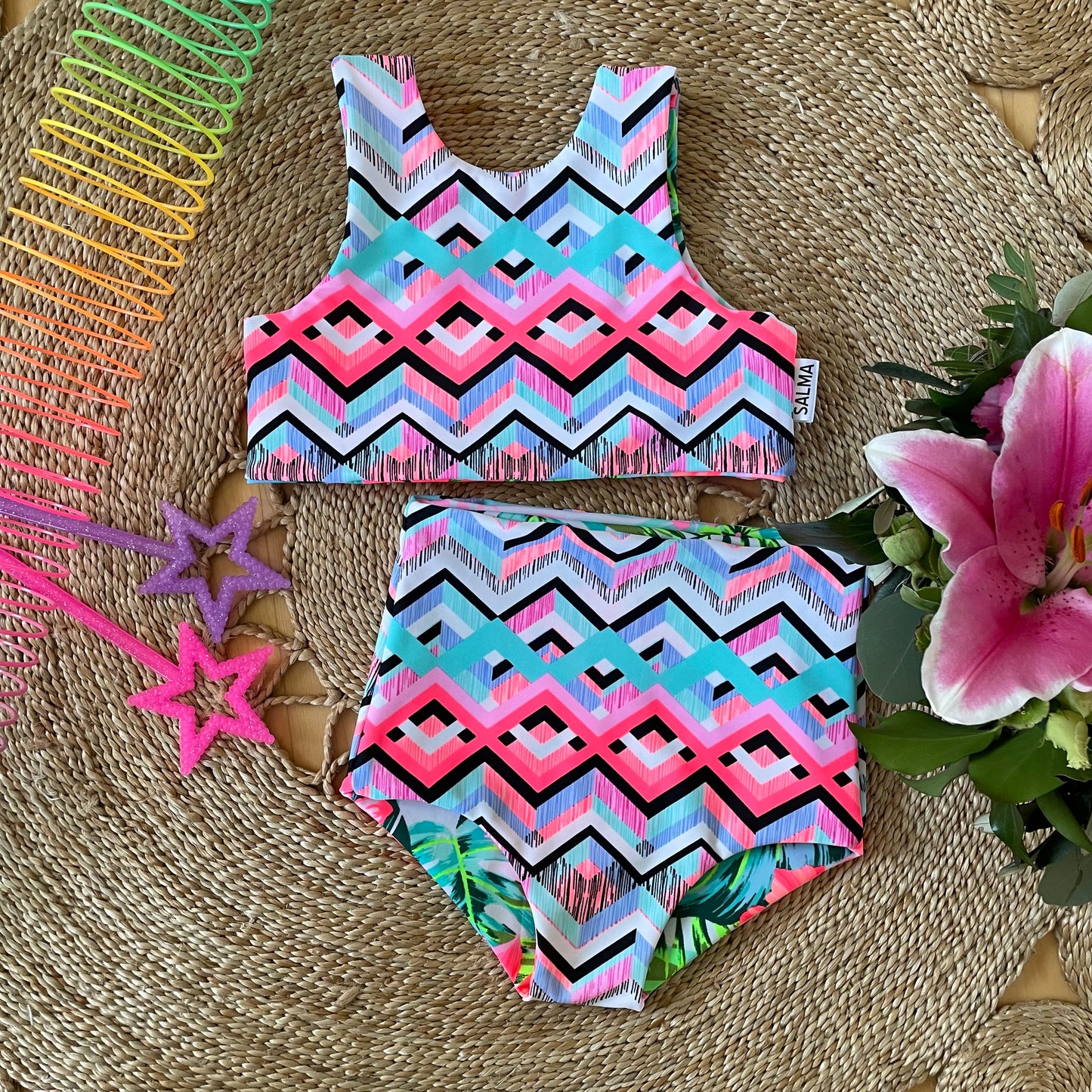 Bikini reversible "Salma en Formentera"