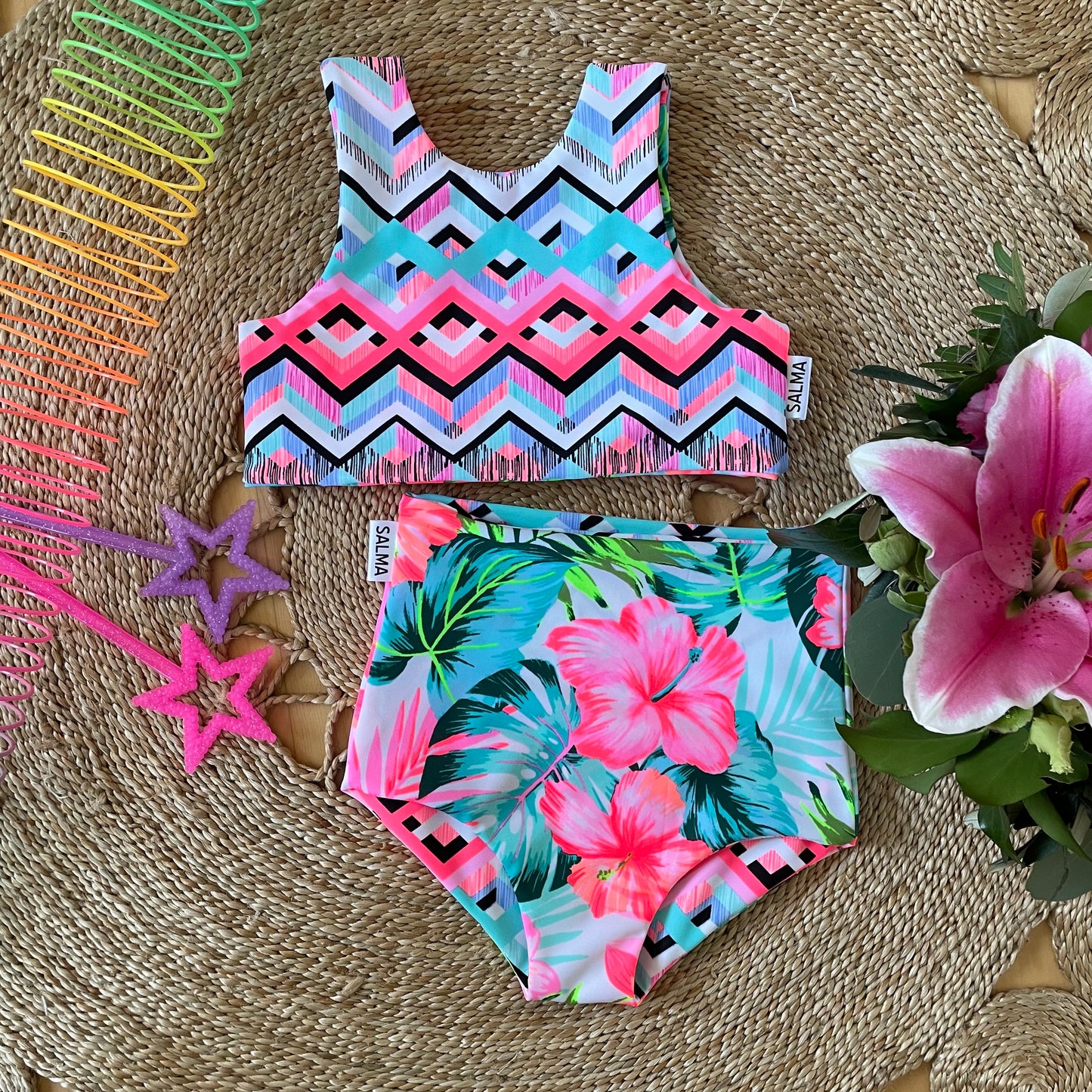 Bikini reversible "Salma en Formentera"