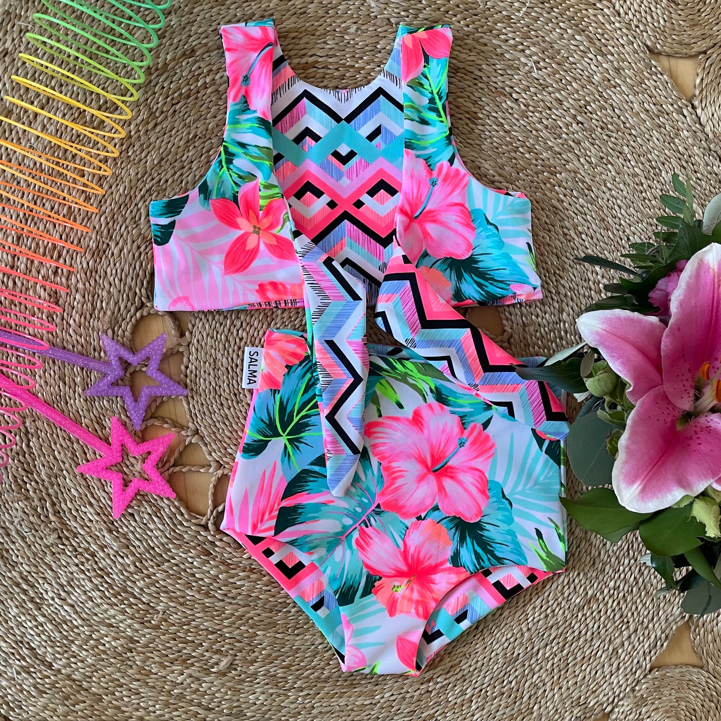 Bikini reversible "Salma en Formentera"