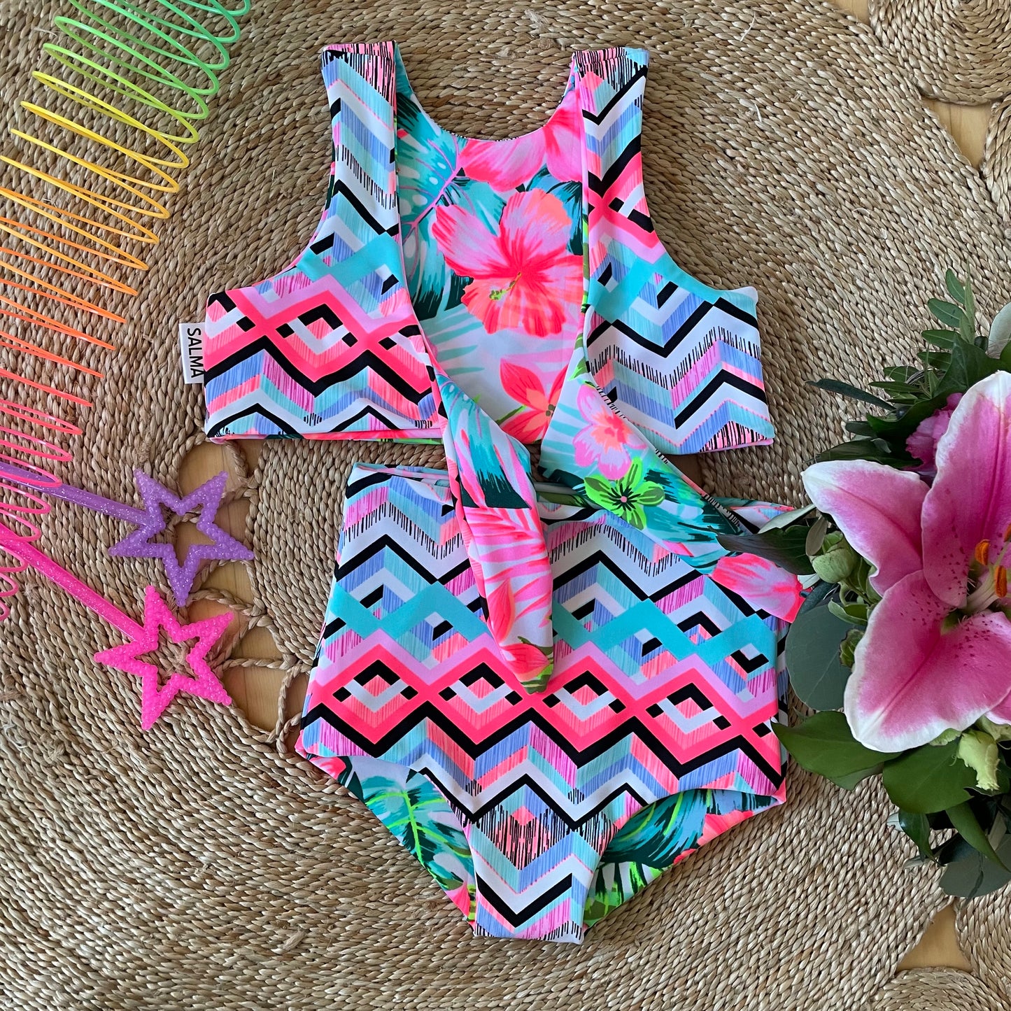 Bikini reversible "Salma en Formentera"