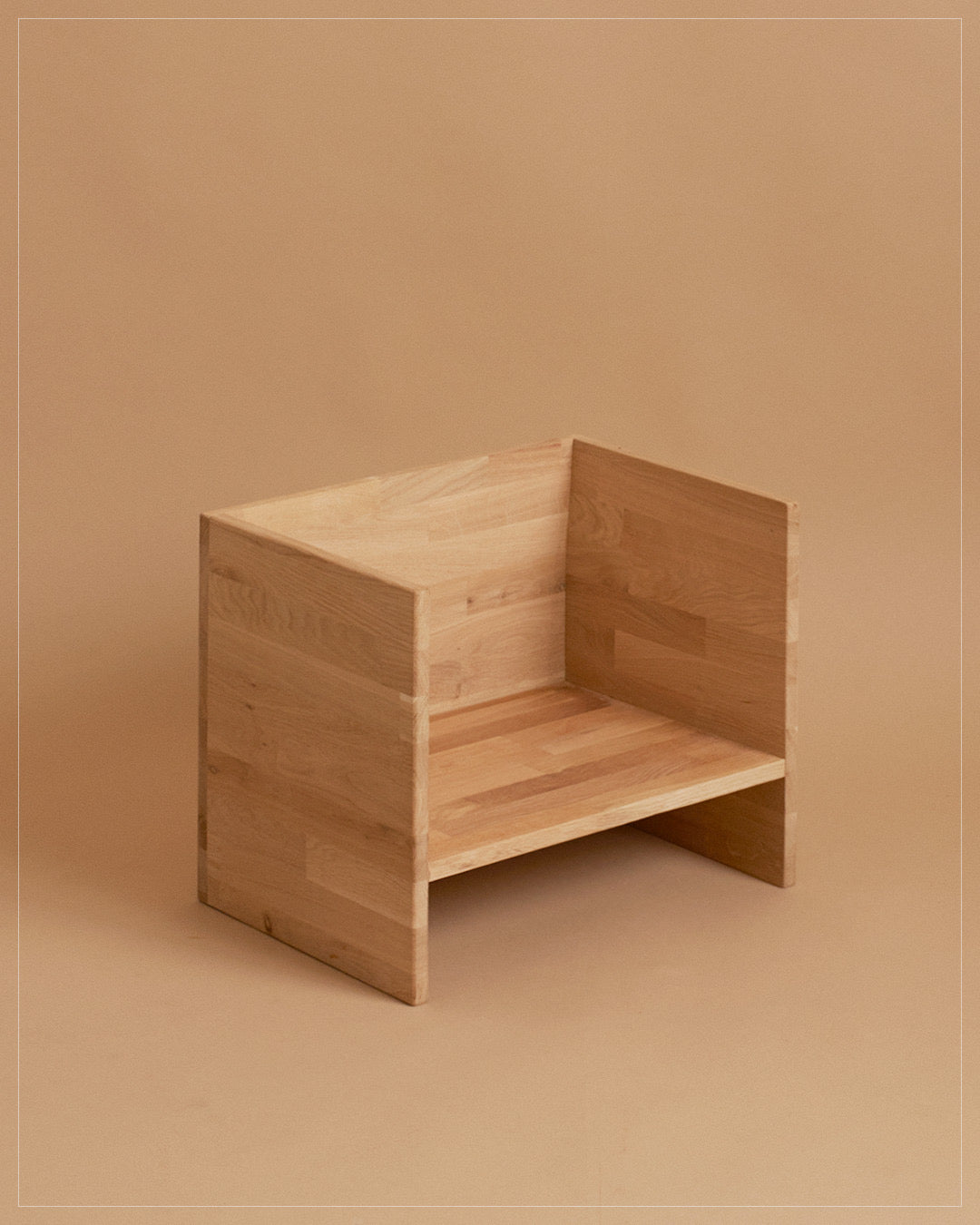 Berliner Hocker - Eiche