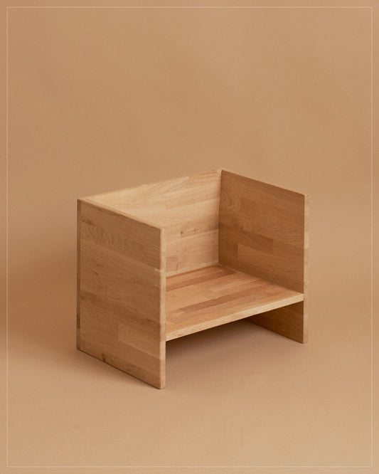 Berliner Hocker - Eiche